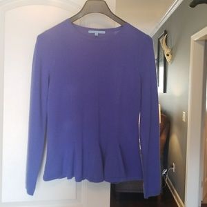 Periwinkle cashmere sweater